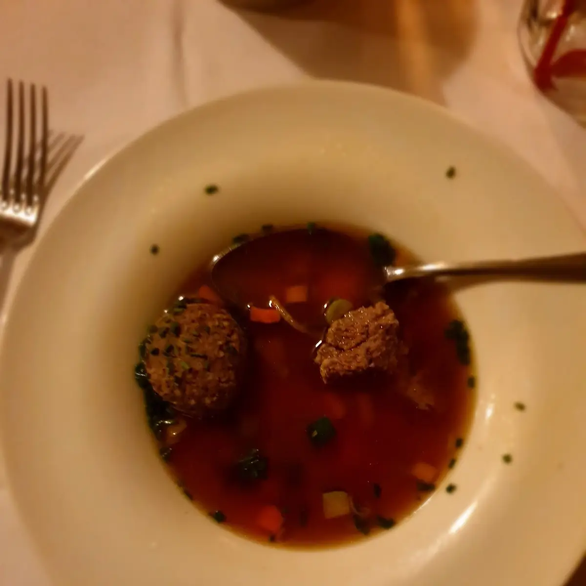 Leberknödel Suppe