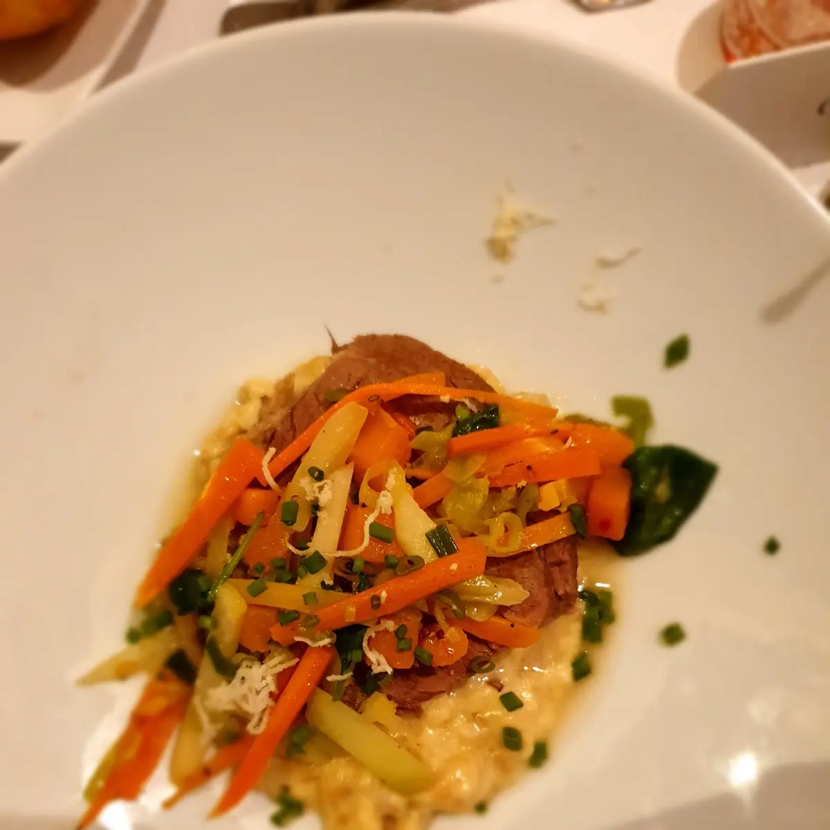 Tauernrind Mit Gemüse