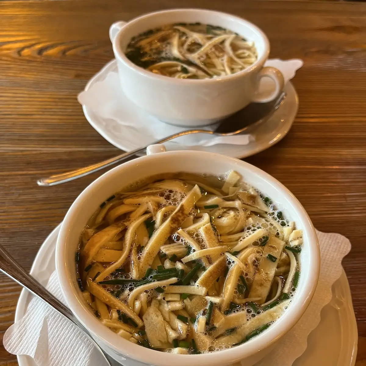 Kaspressknödelsuppe