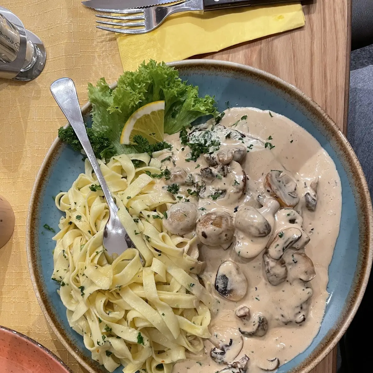 Champignonrahmschnitzel