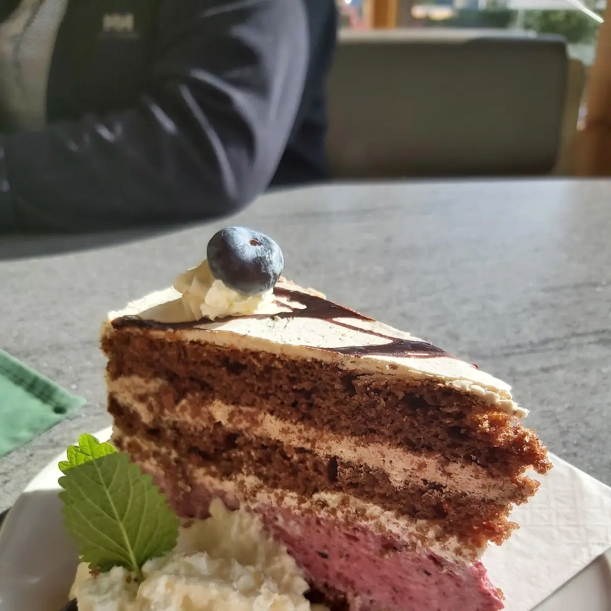 Himbeerschokotorte