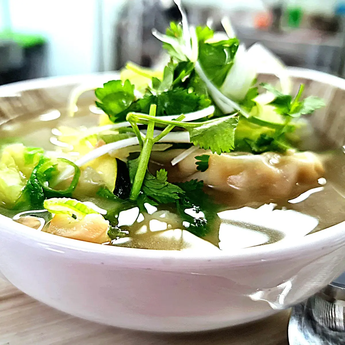 Teigtaschensuppe