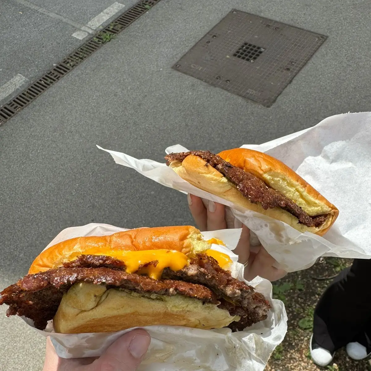 Smash Double & Single Burger