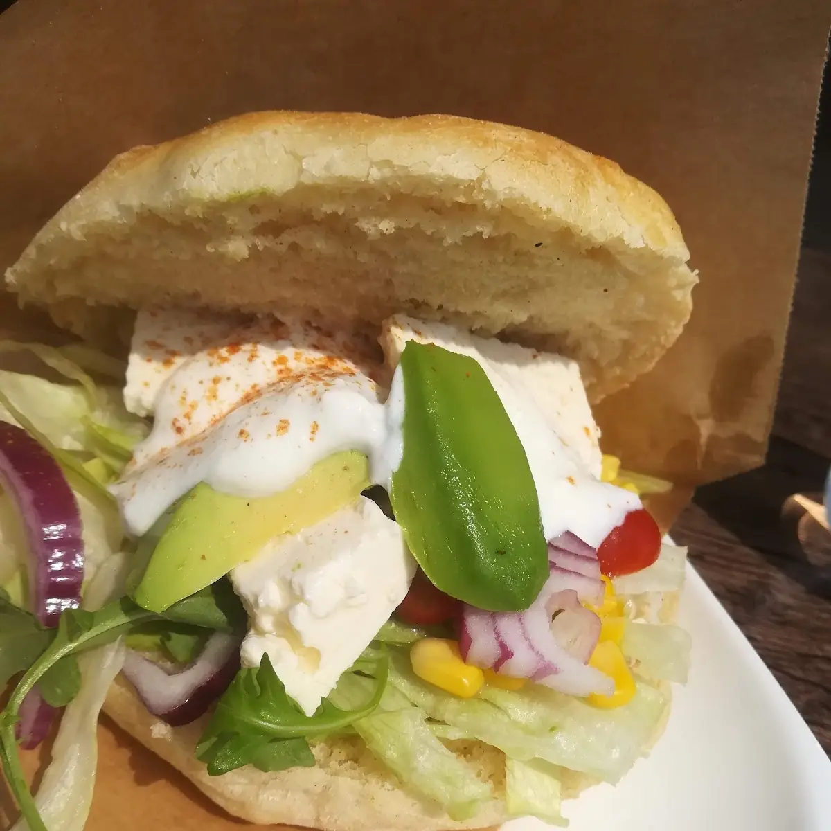 Avocado-vecciburger