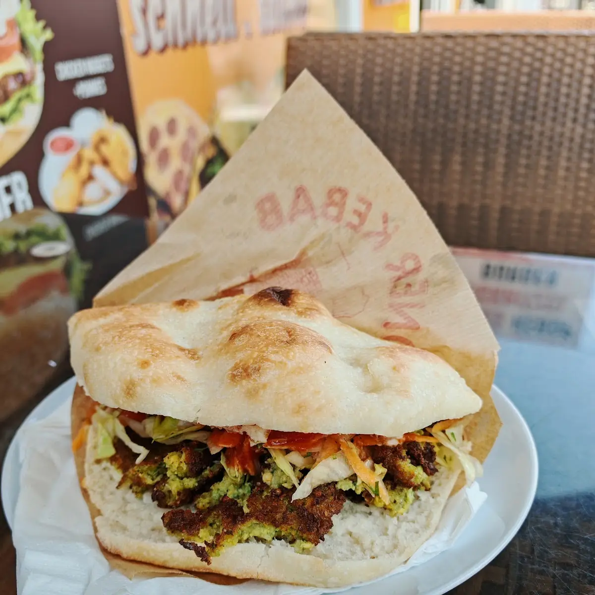 Hühnerschnirtel Sandwich
