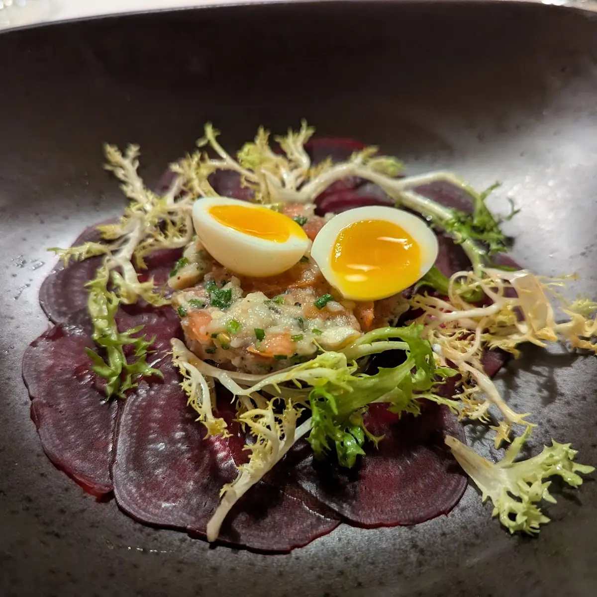 Carpaccio Vom Dry Aged Weiderind Mit Rucola Und Parmesan