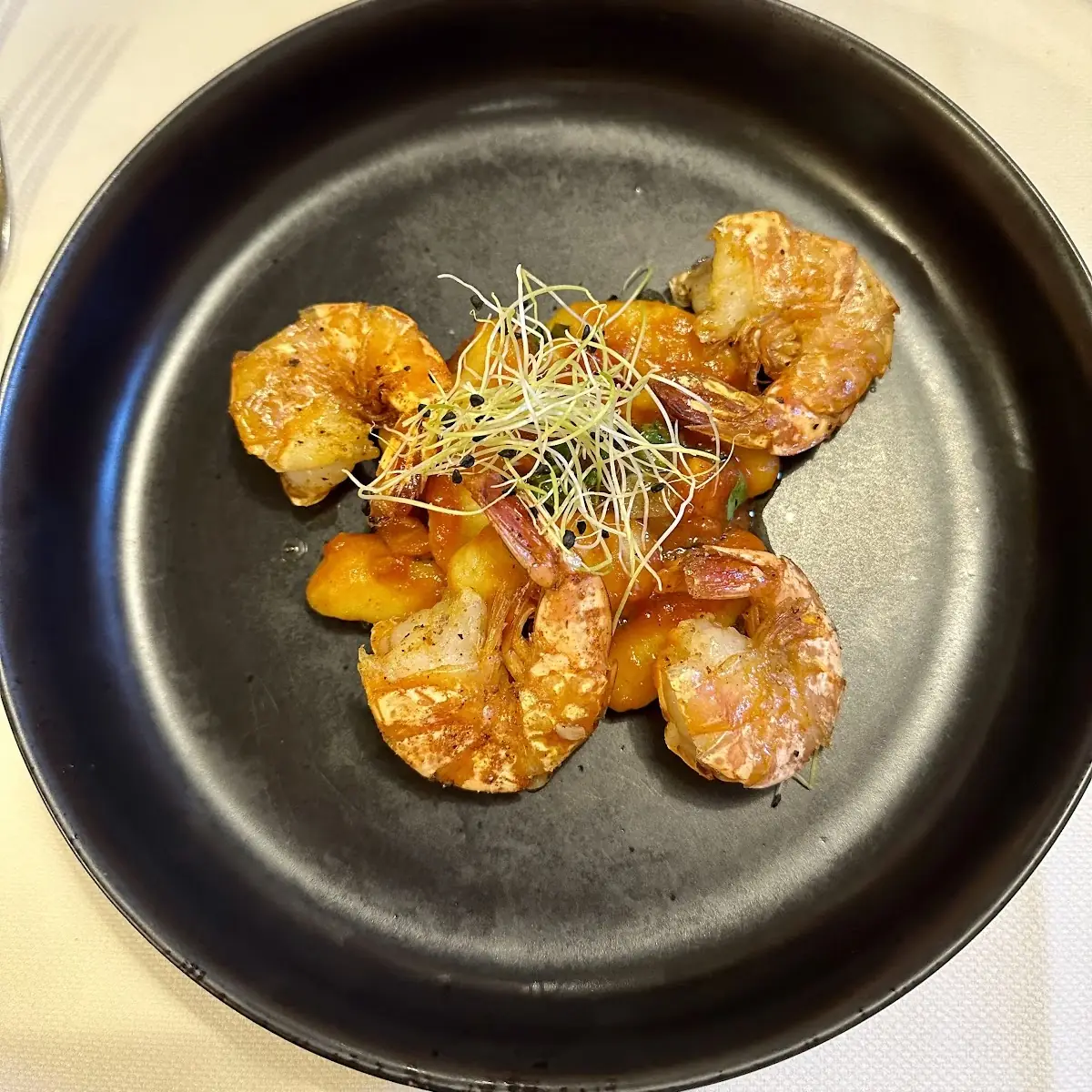 Garnelen Mit Gnocchi