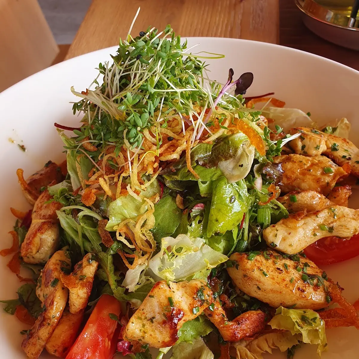 Salat Mit Hähnchen