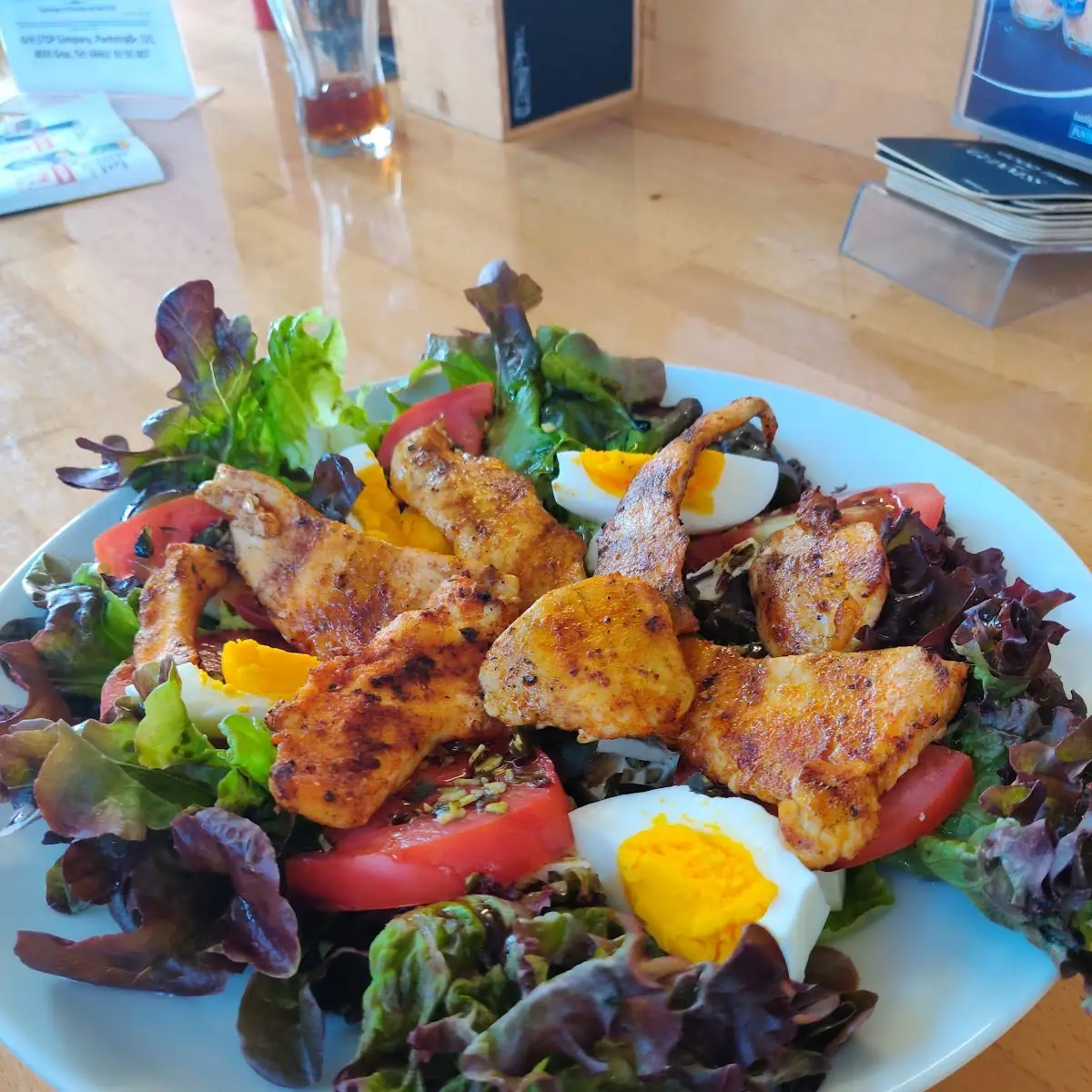 Backhendelsalat
