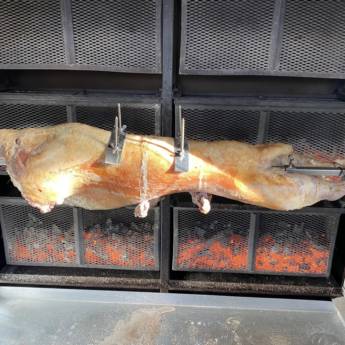 Lamm Vom Holzkohlegrill