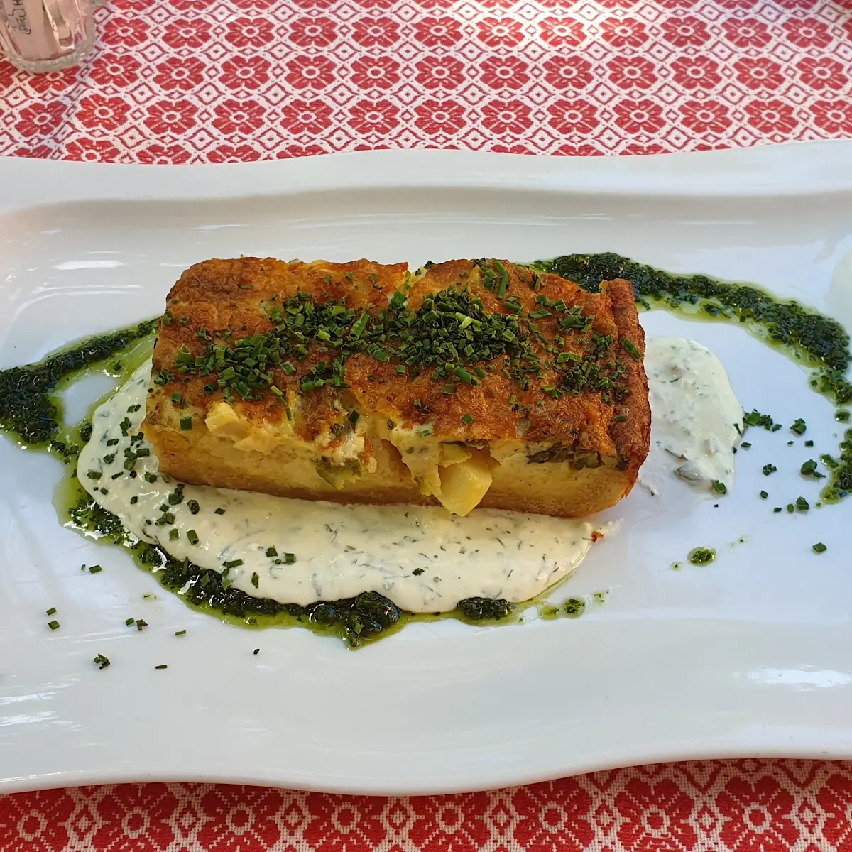 Quiche Mit Couscous Und Spargel