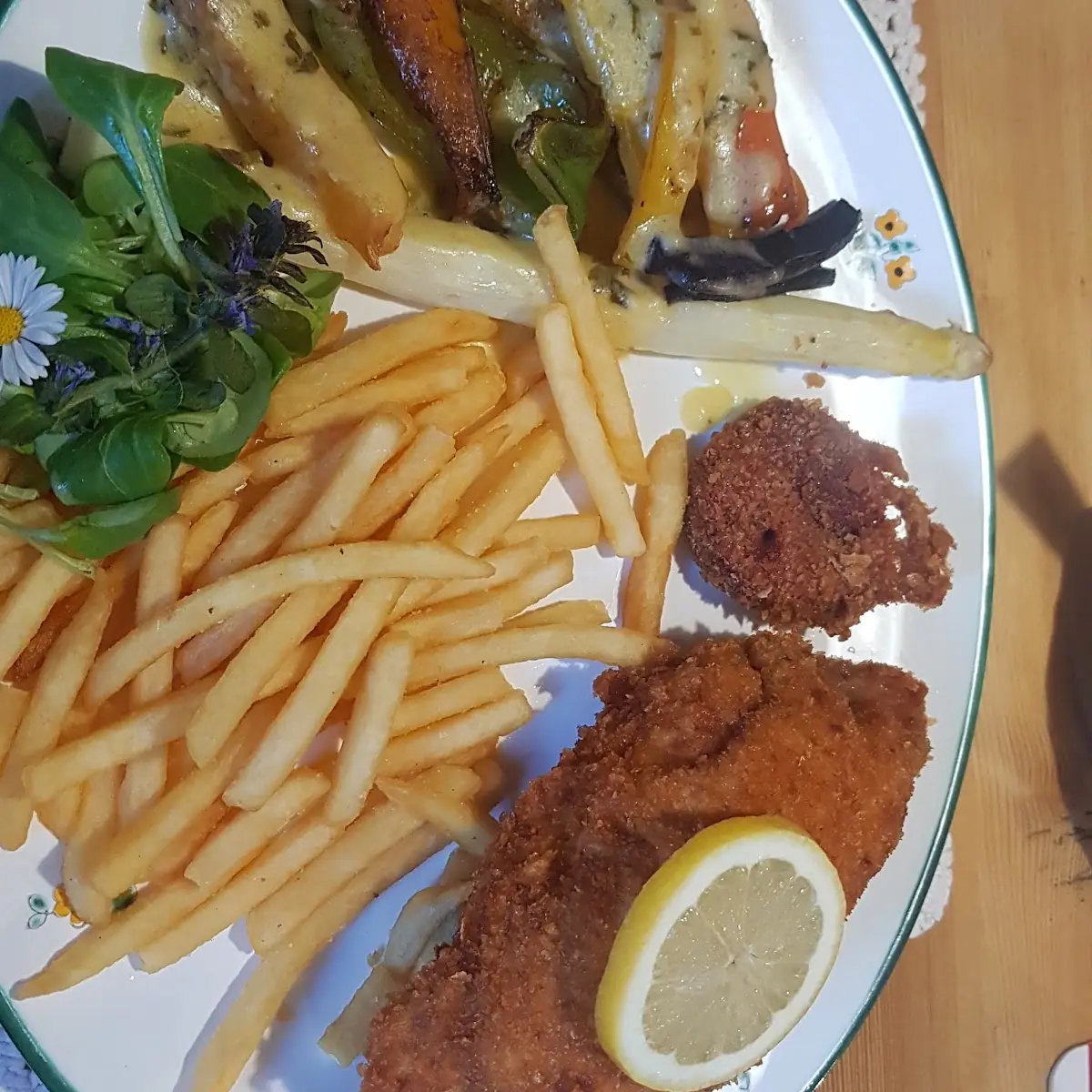Ein Spezielles Gefülltes Schnitzel