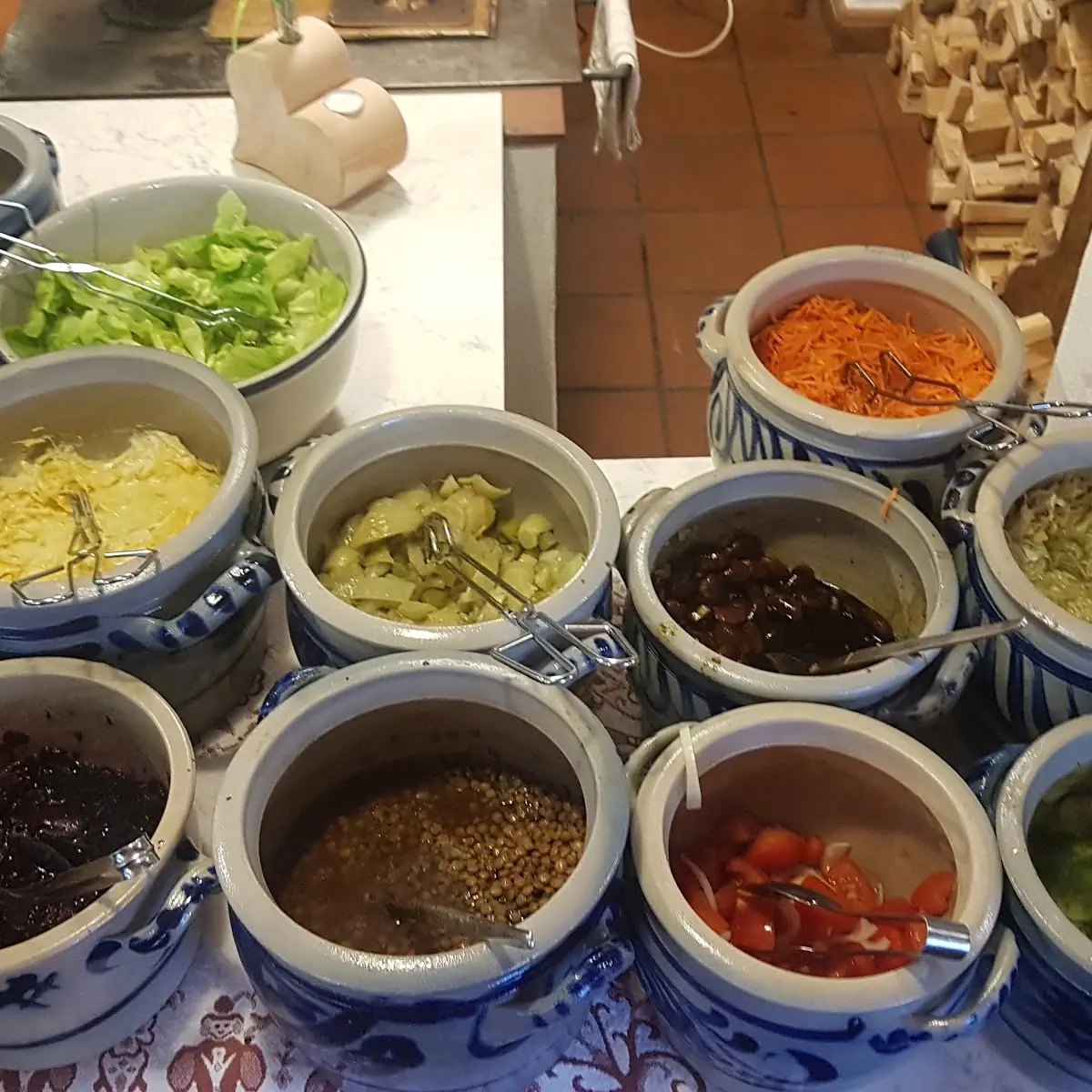 Traumhafte Salat Bar