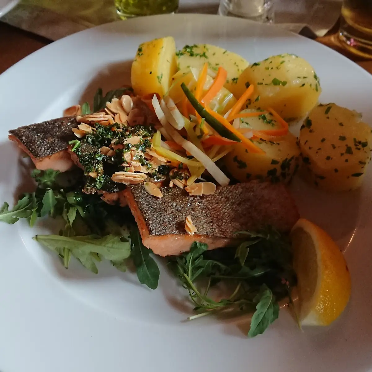 Lachsfilet