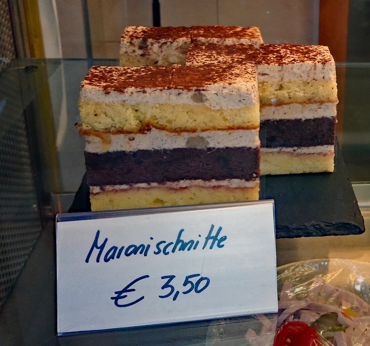 Maroni Schnitte Torte