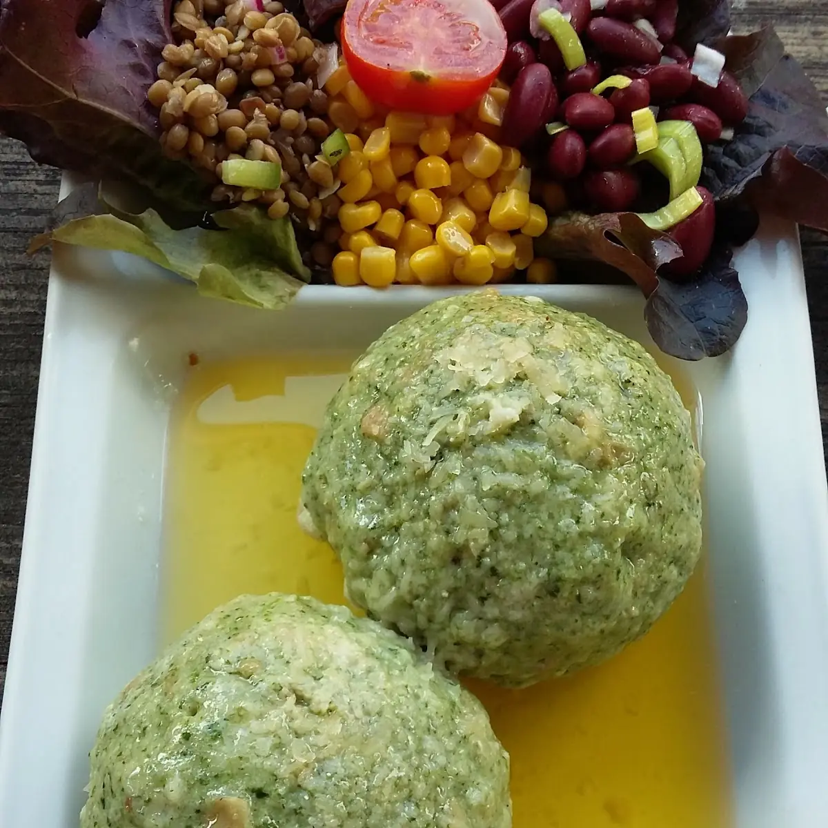 Spinatknödel