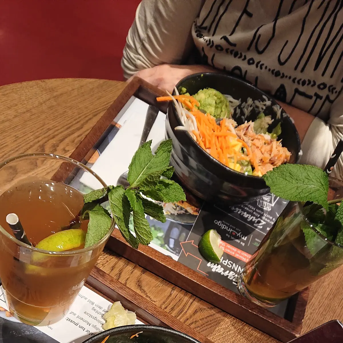 Surf & Turf Salat Mit Reis