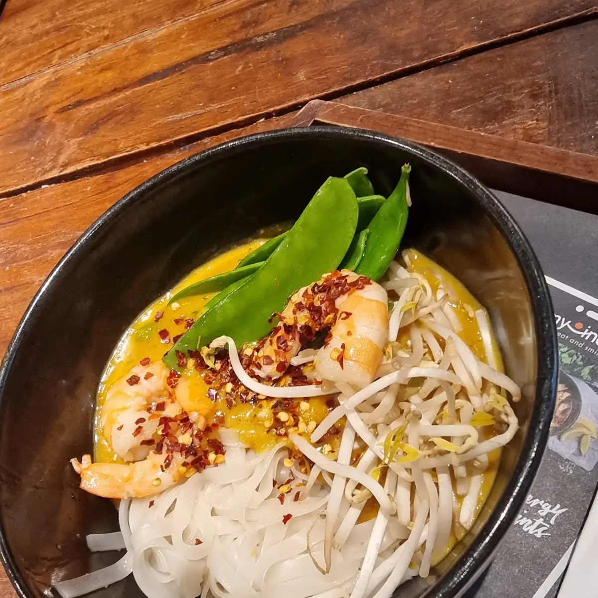 Thai Noodles with Prawns