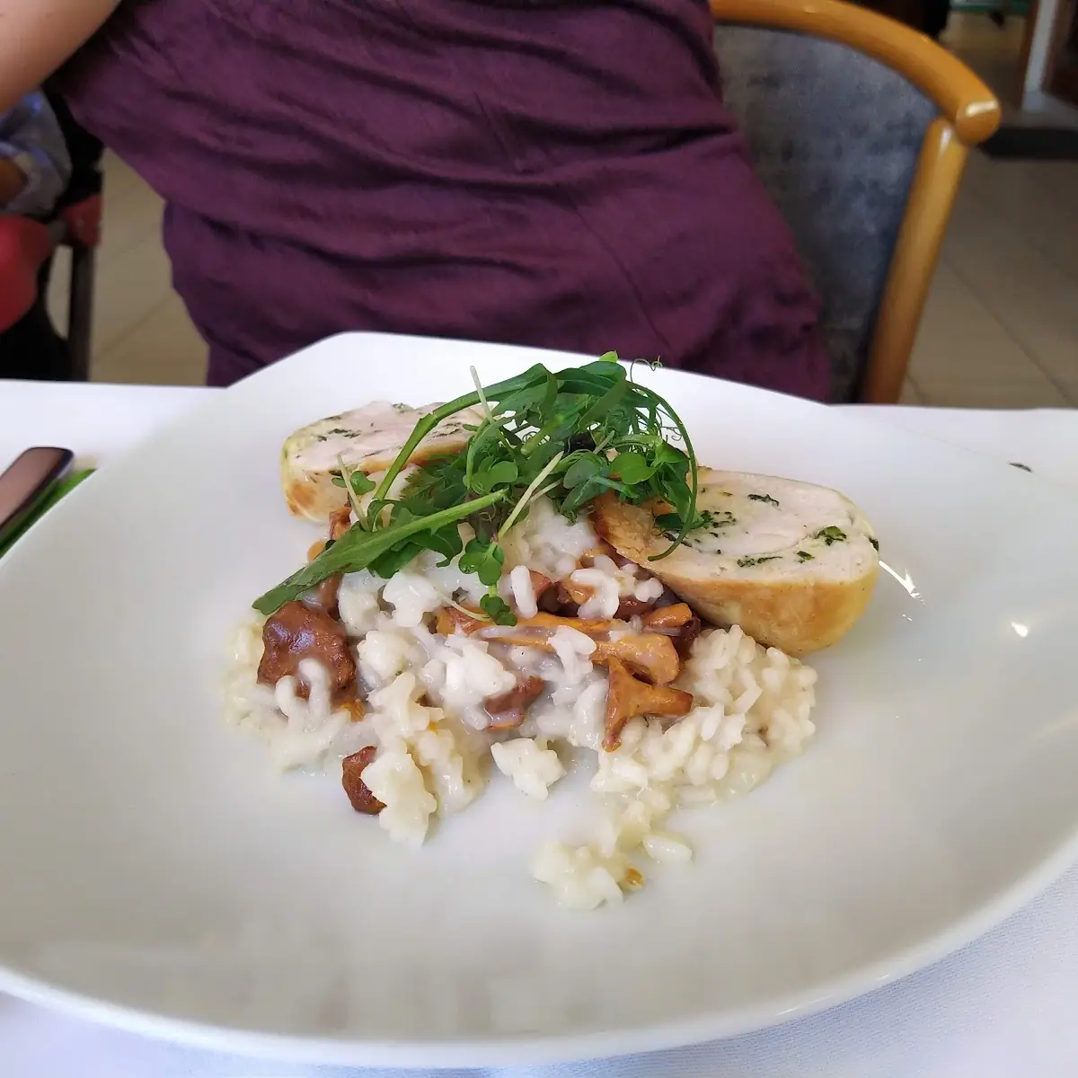 Pilzrisotto Mit