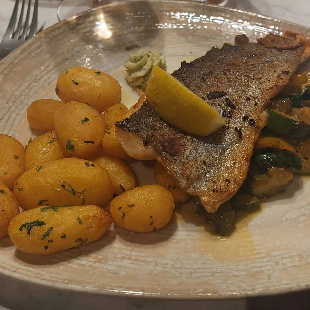 Lachsforellenfilet