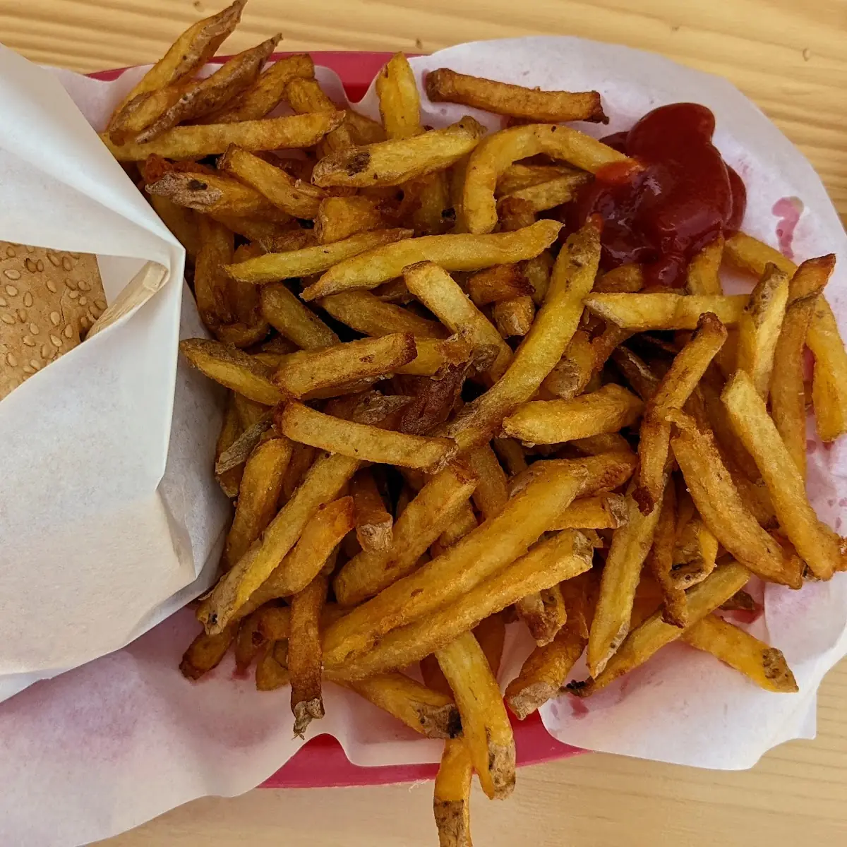 Handgemachte Pommes