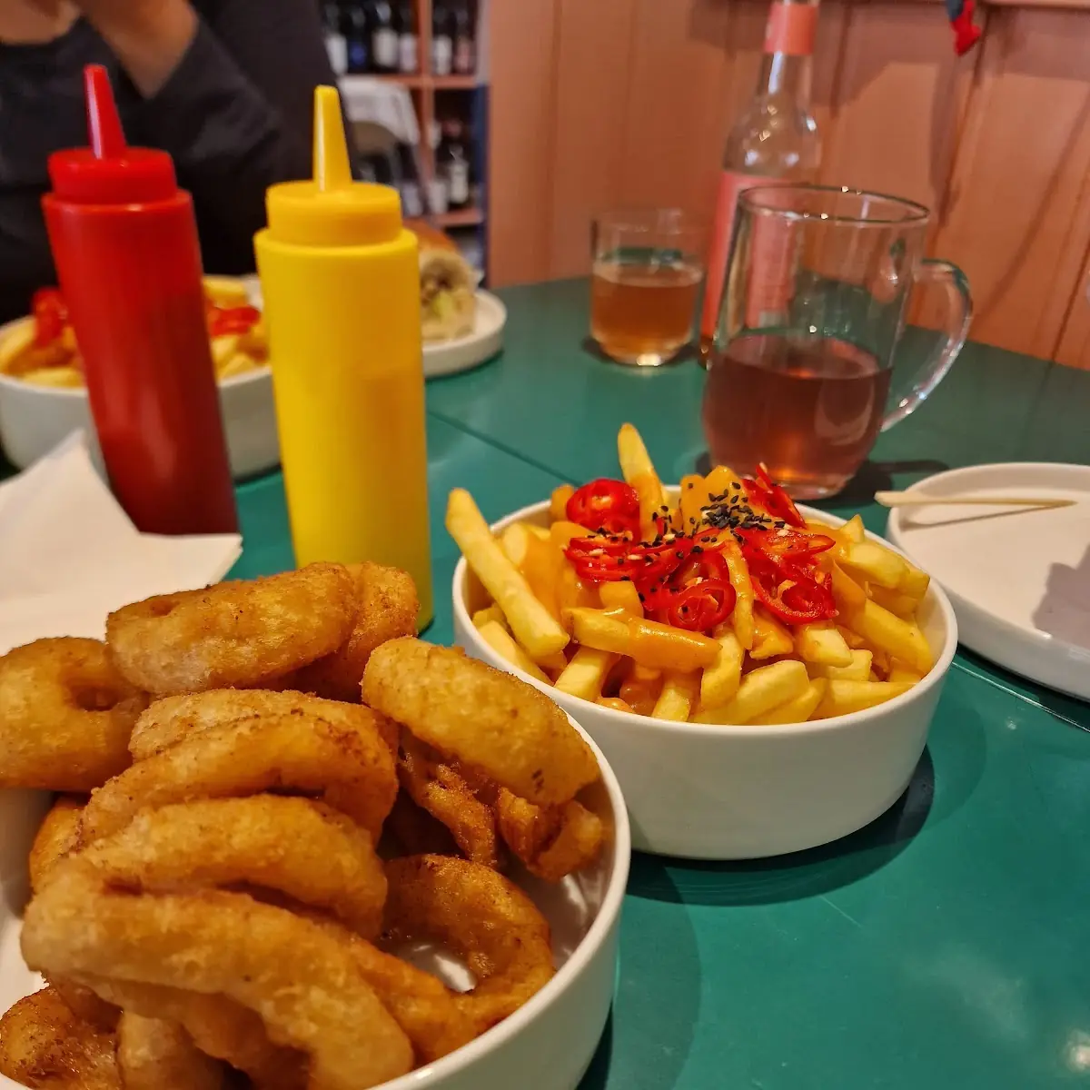 Onion Rings Chili Cheese Fries