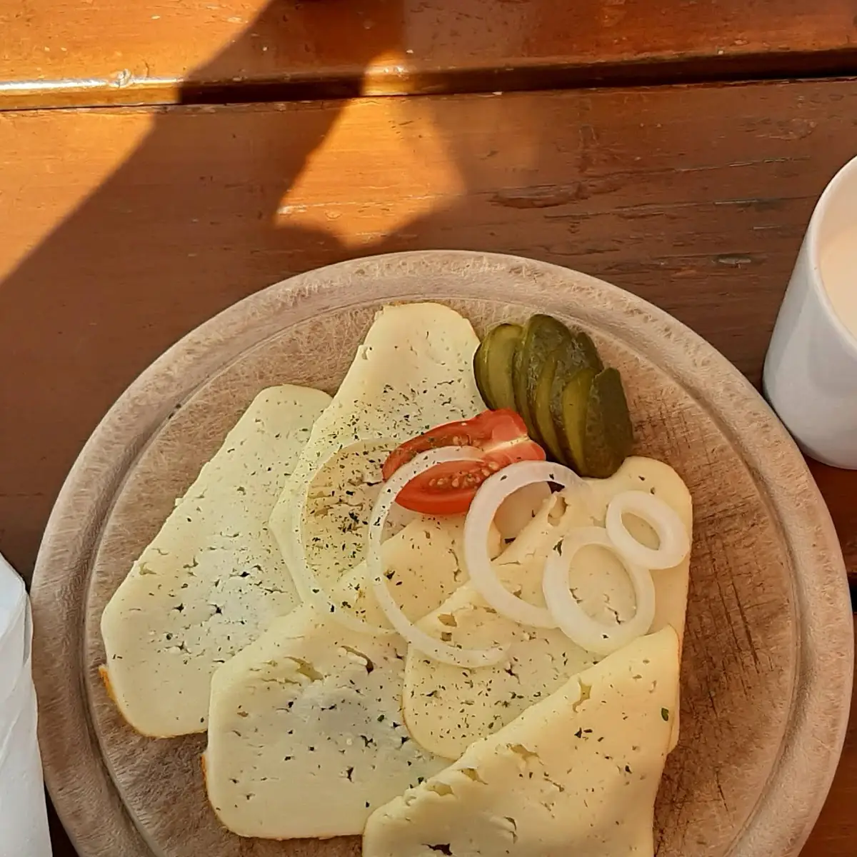Käsebrot Und Buttermilch