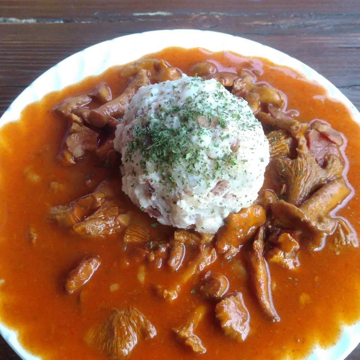 Pfifferlingsgulasch