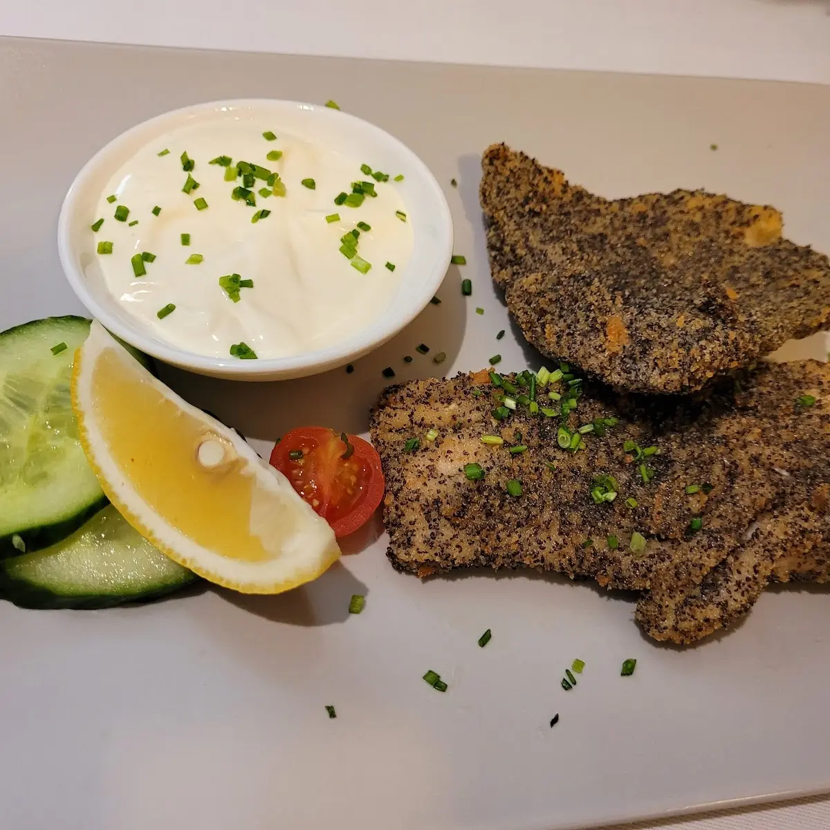 Karpfen In Mohnpanade
