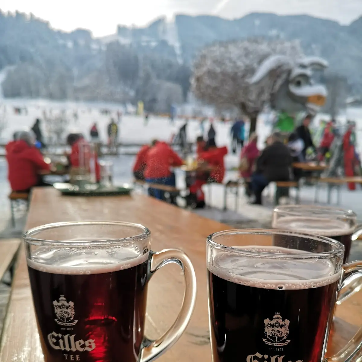 Glühwein, Restaurant Liftcafe Heisn