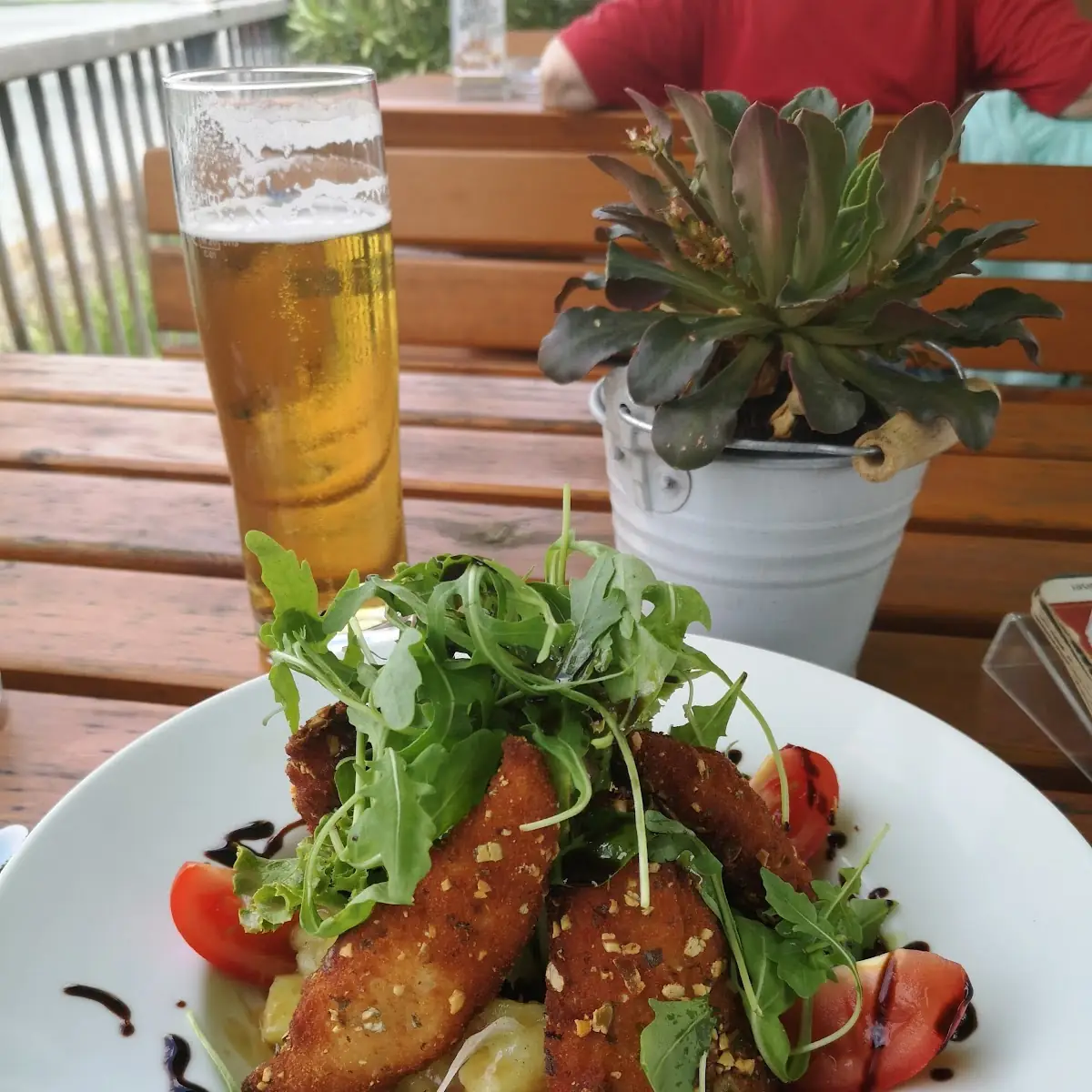 Salat Mit Putenstreife