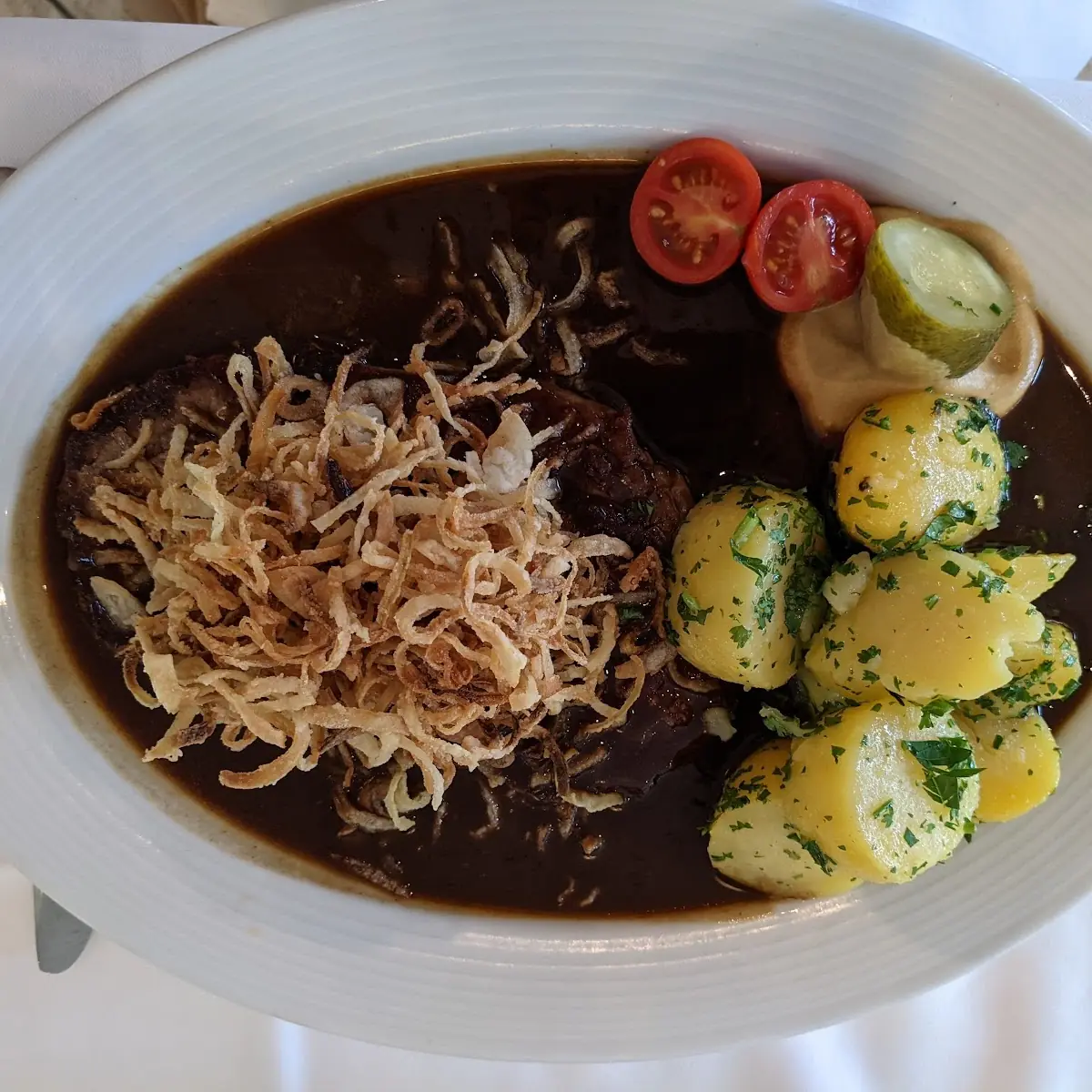 Zwiebelrostbraten