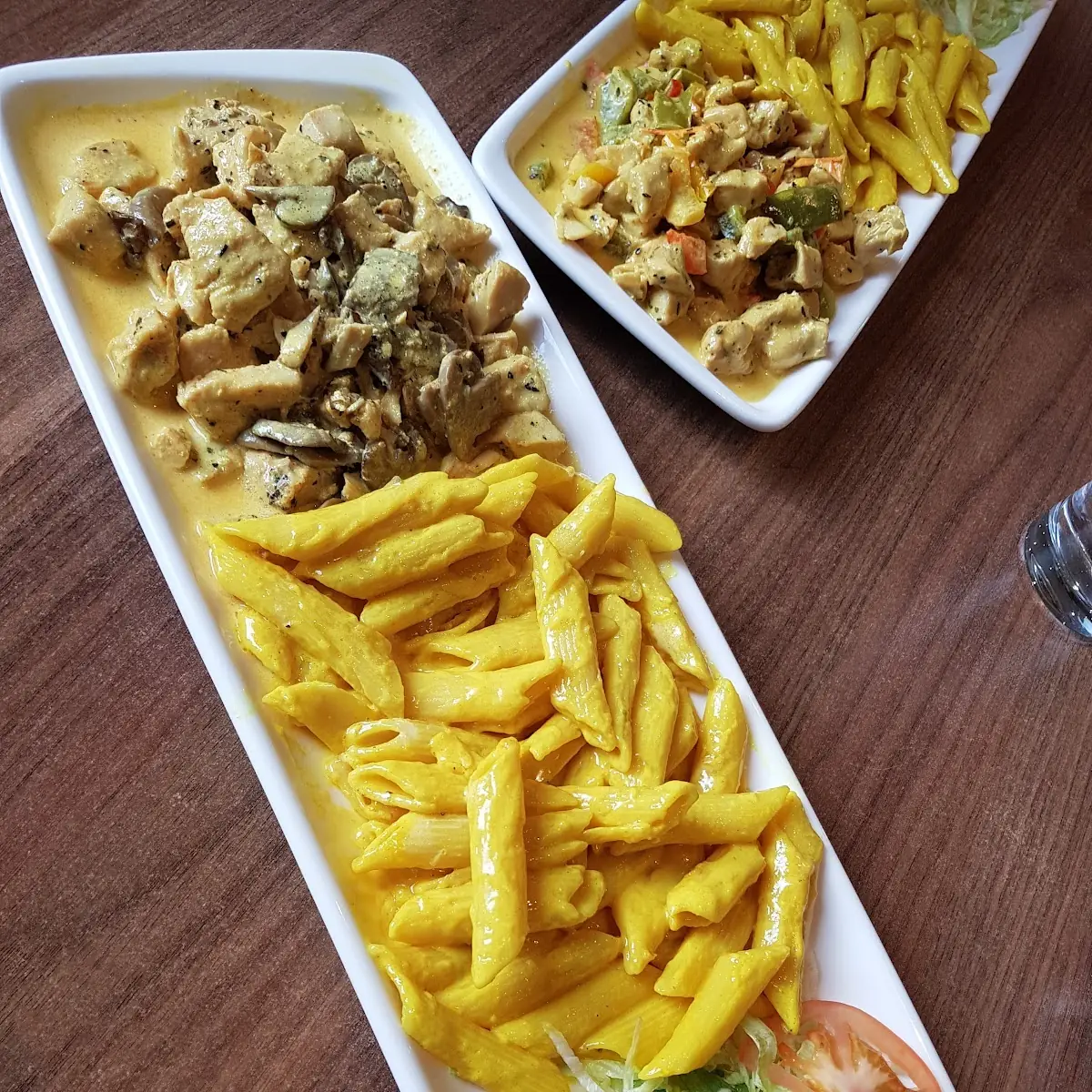 Chicken Curry Nudeln