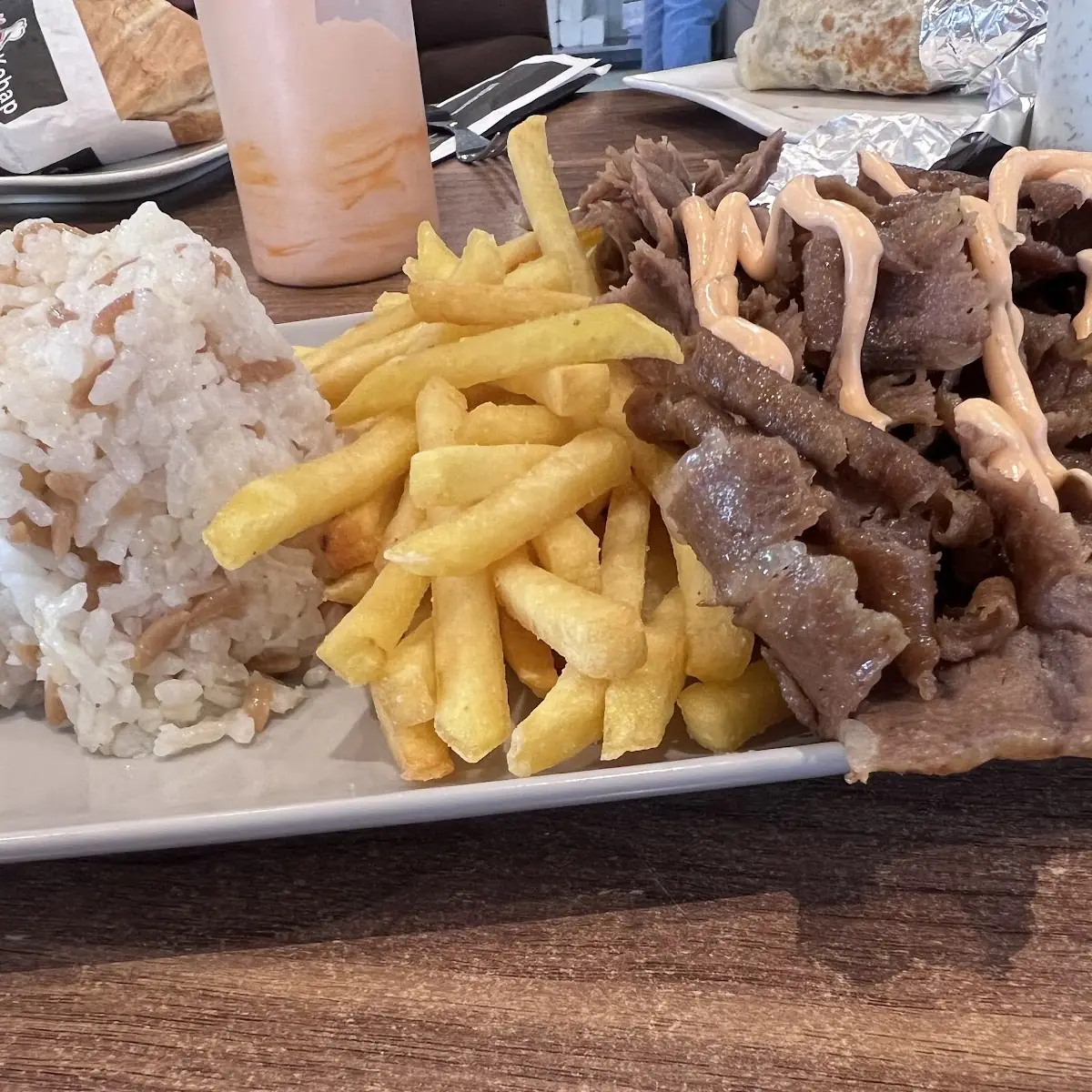 Kebab Im Teller