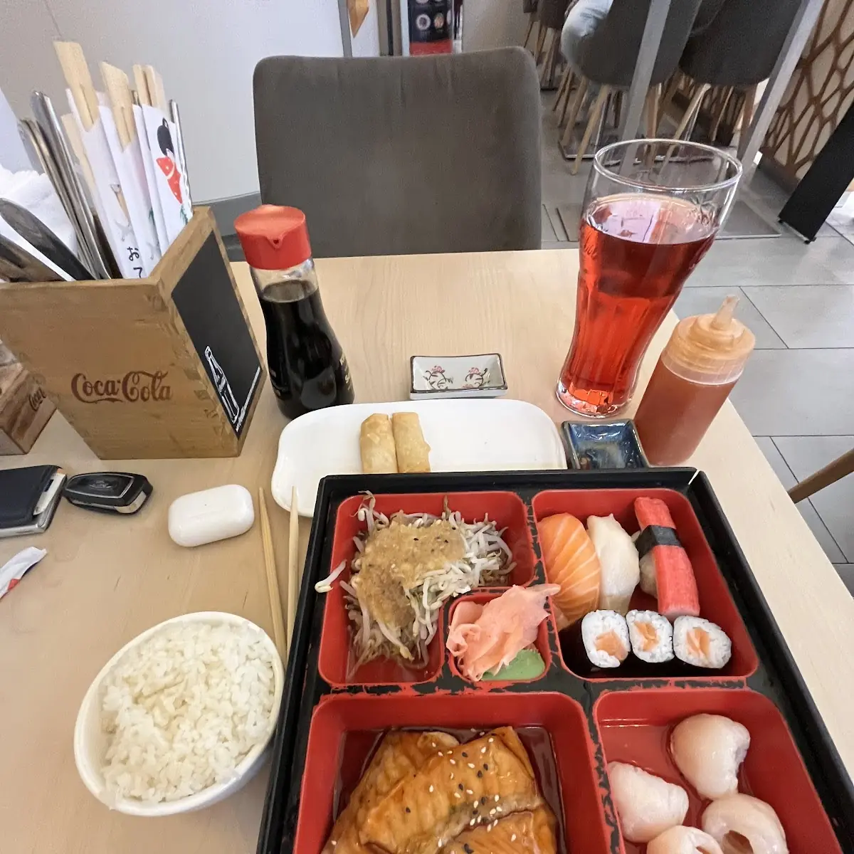 Lachs Bento Box