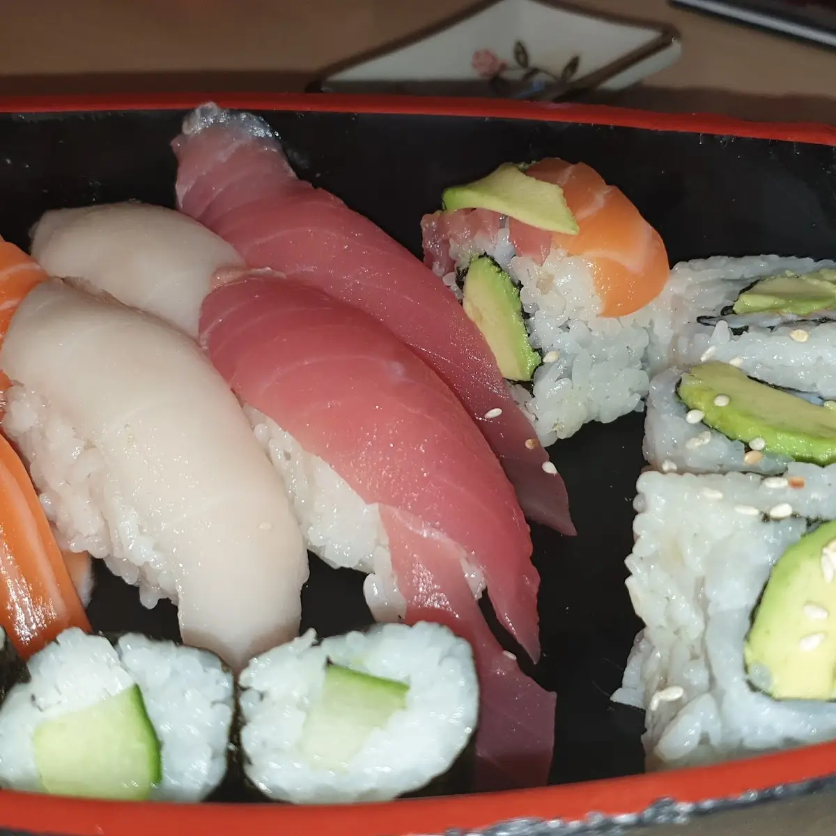 Ladies Plate Sushi