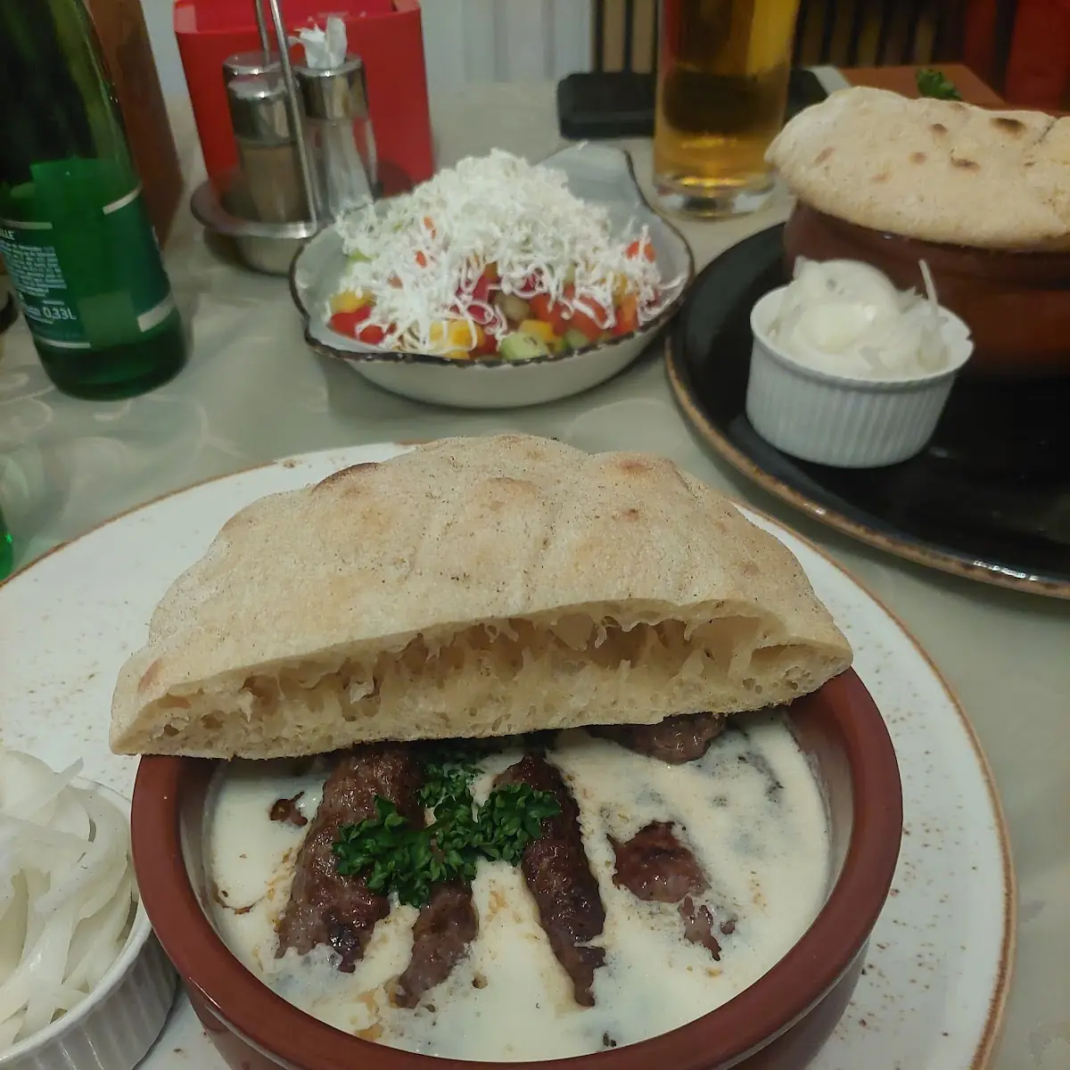 Ćevap In Kajmak