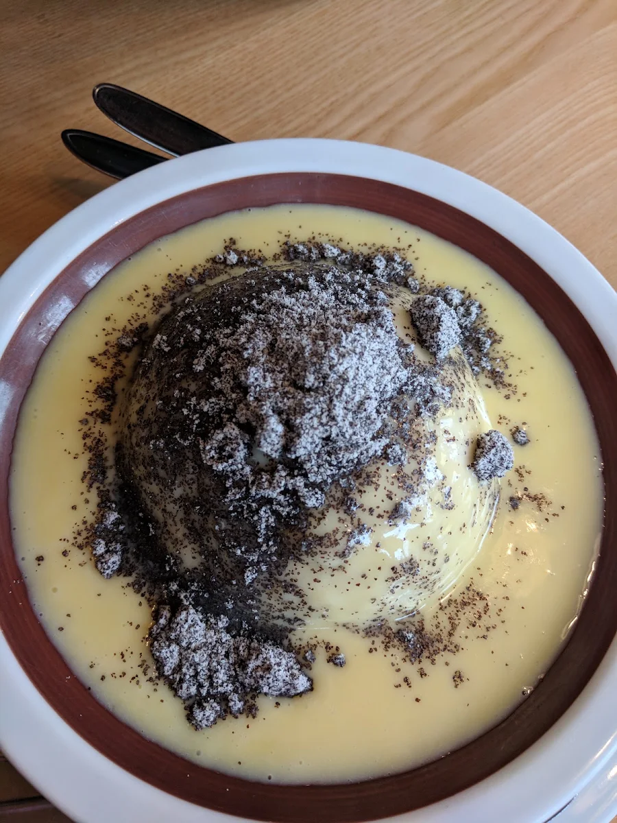 Germknödel Mit Vanillesoße Und Mohn