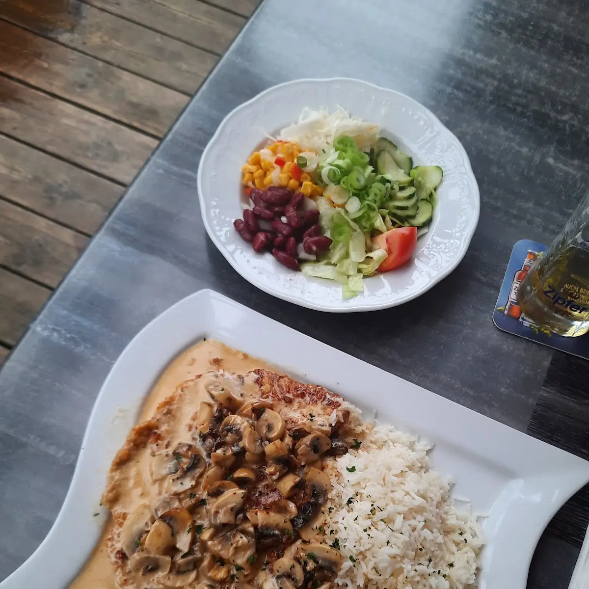 Champignon Rahmschnitzel
