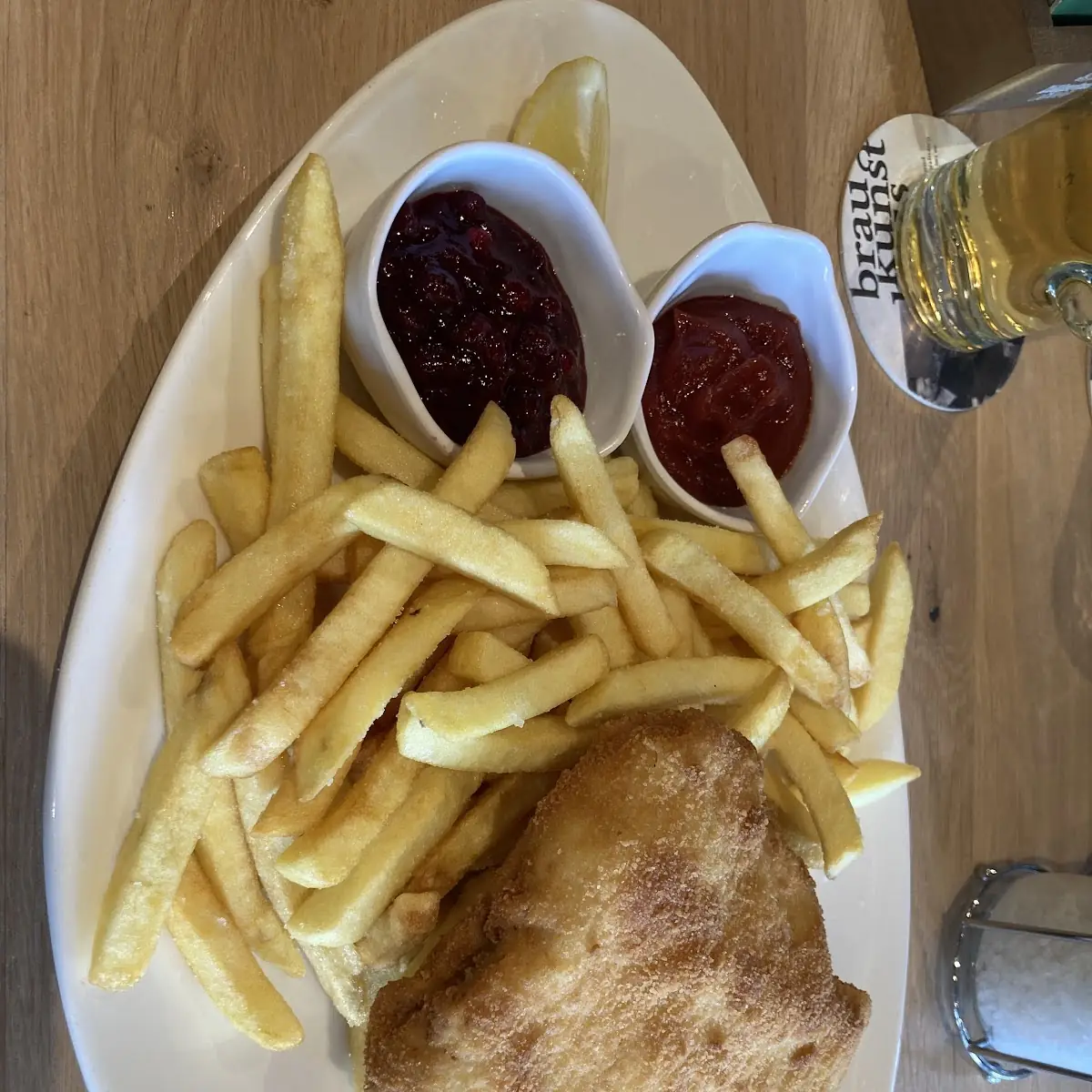 Gordon Bleu Mit Pommes