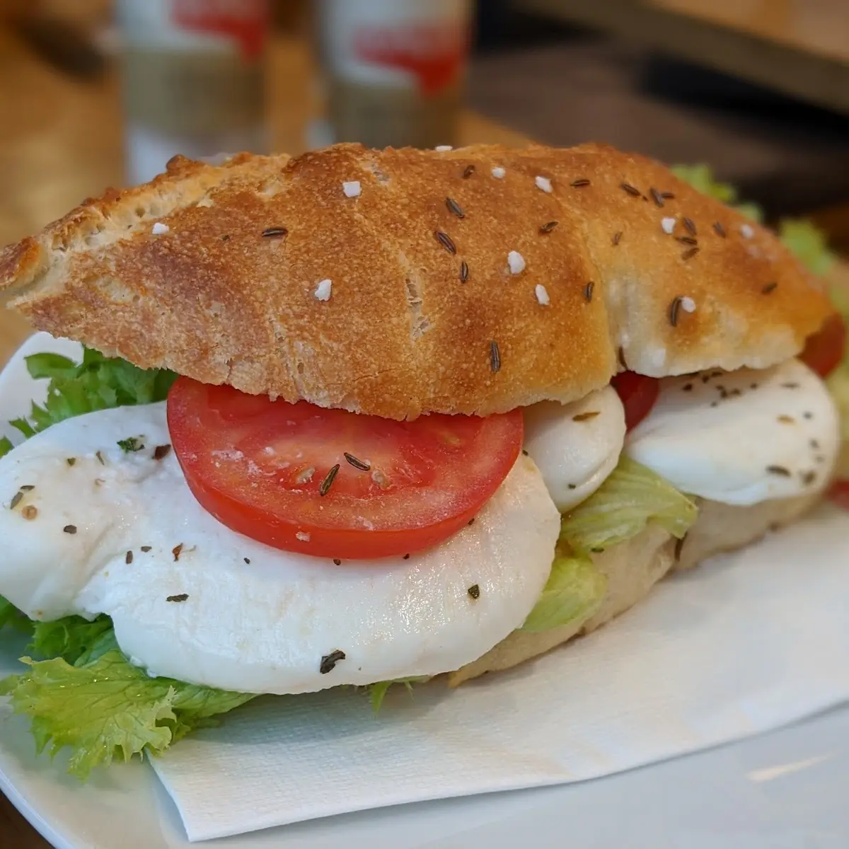 Tomaten Mozzarella Dinkelseele