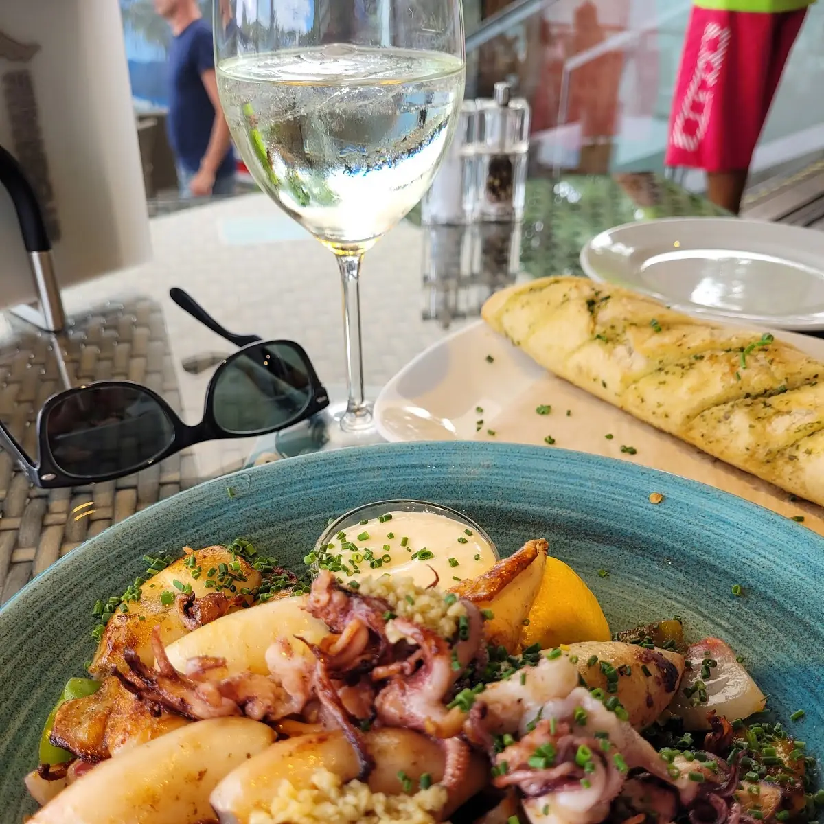 Gegrillte Calamari