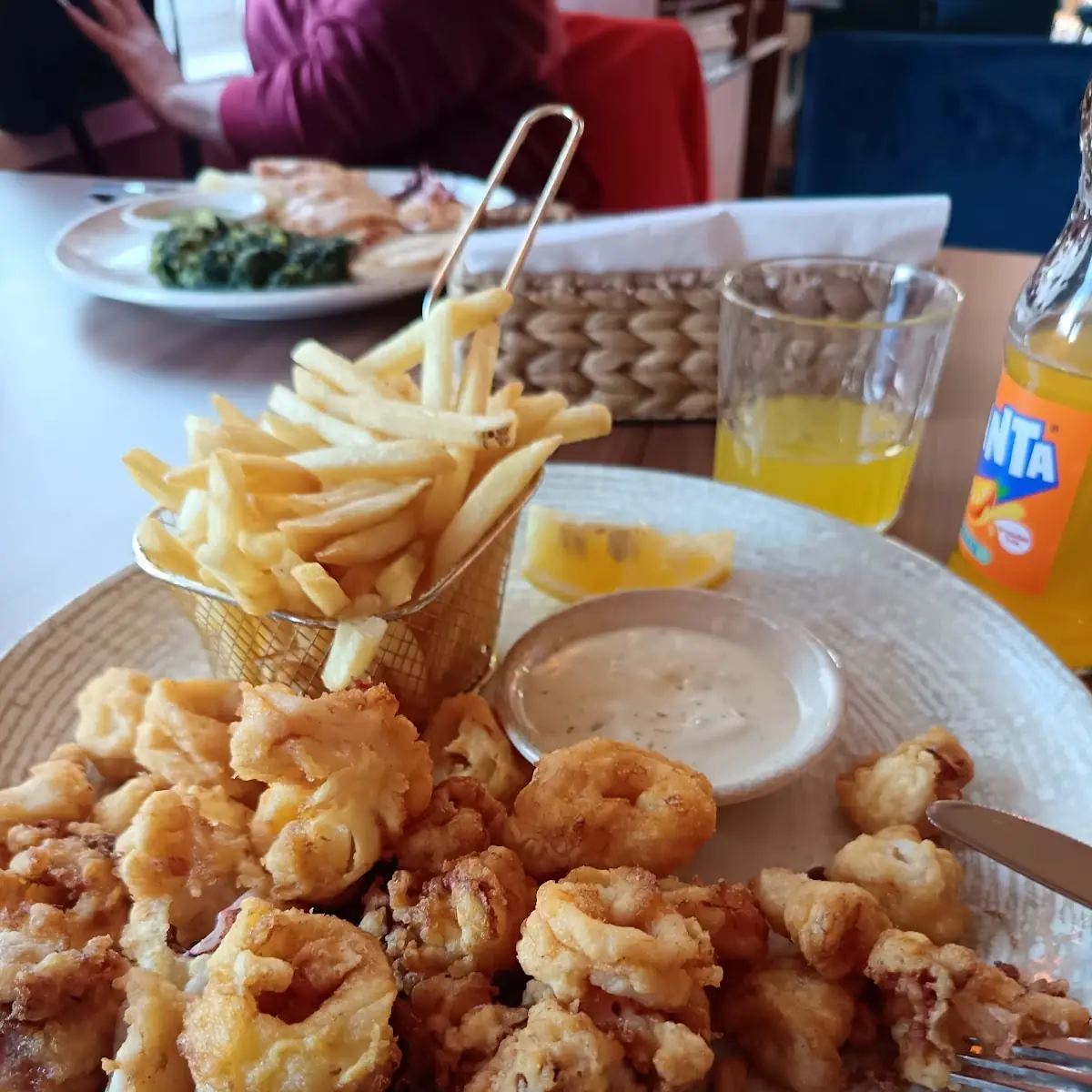 Gebackene Calamari