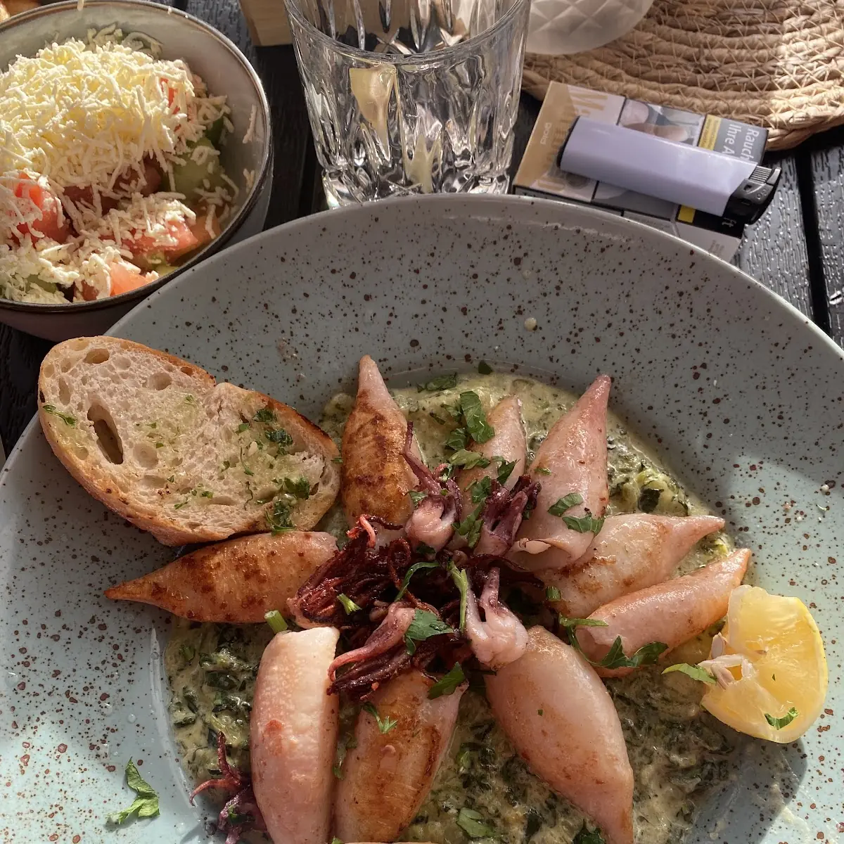 Gefüllte Calamari