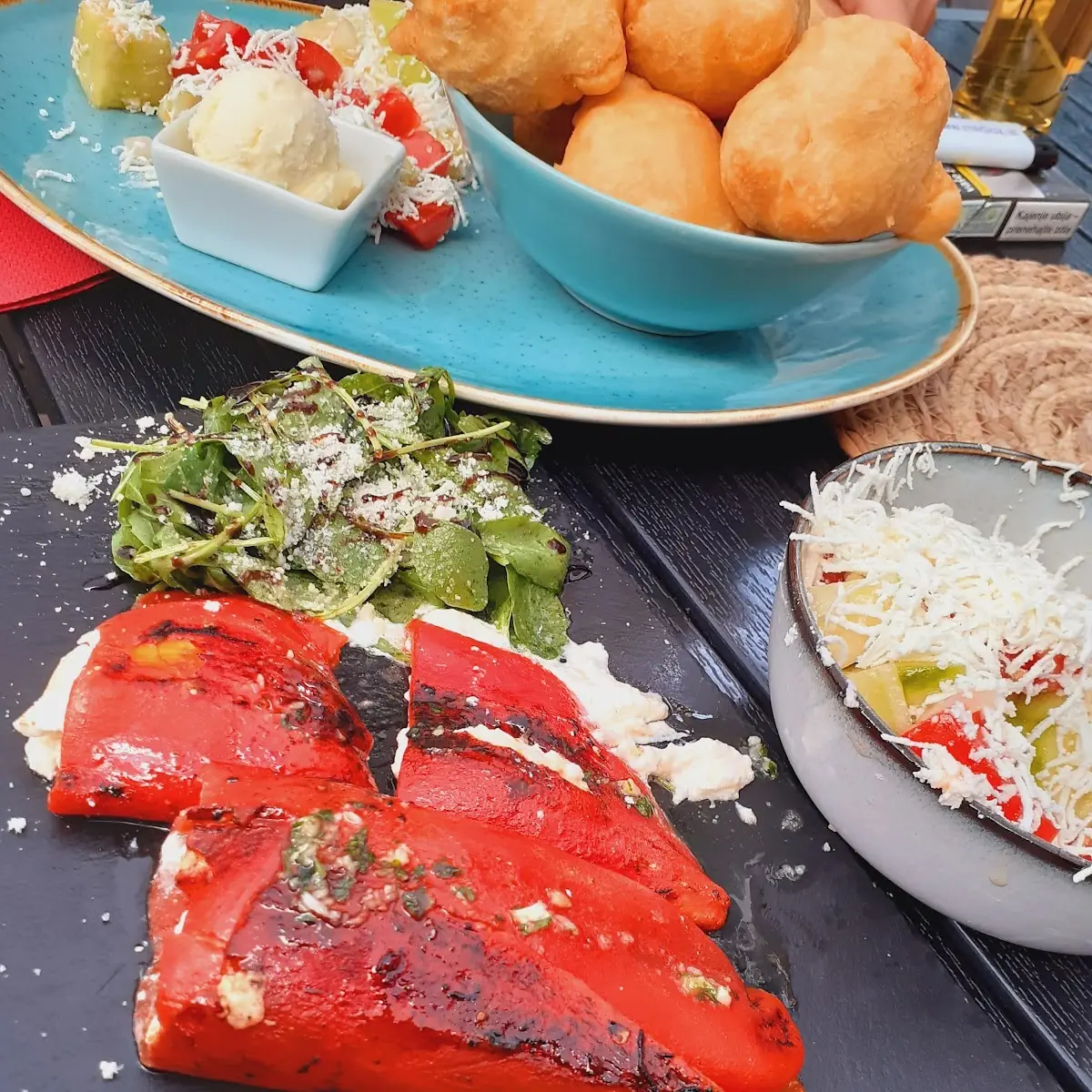 Gwfülkte Paprika Mit Käse