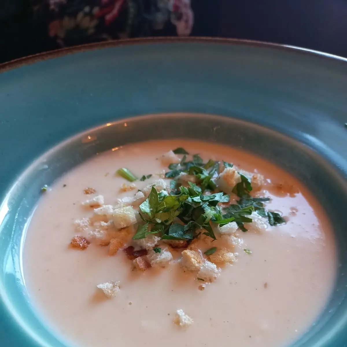 Knoblauchcremesuppe