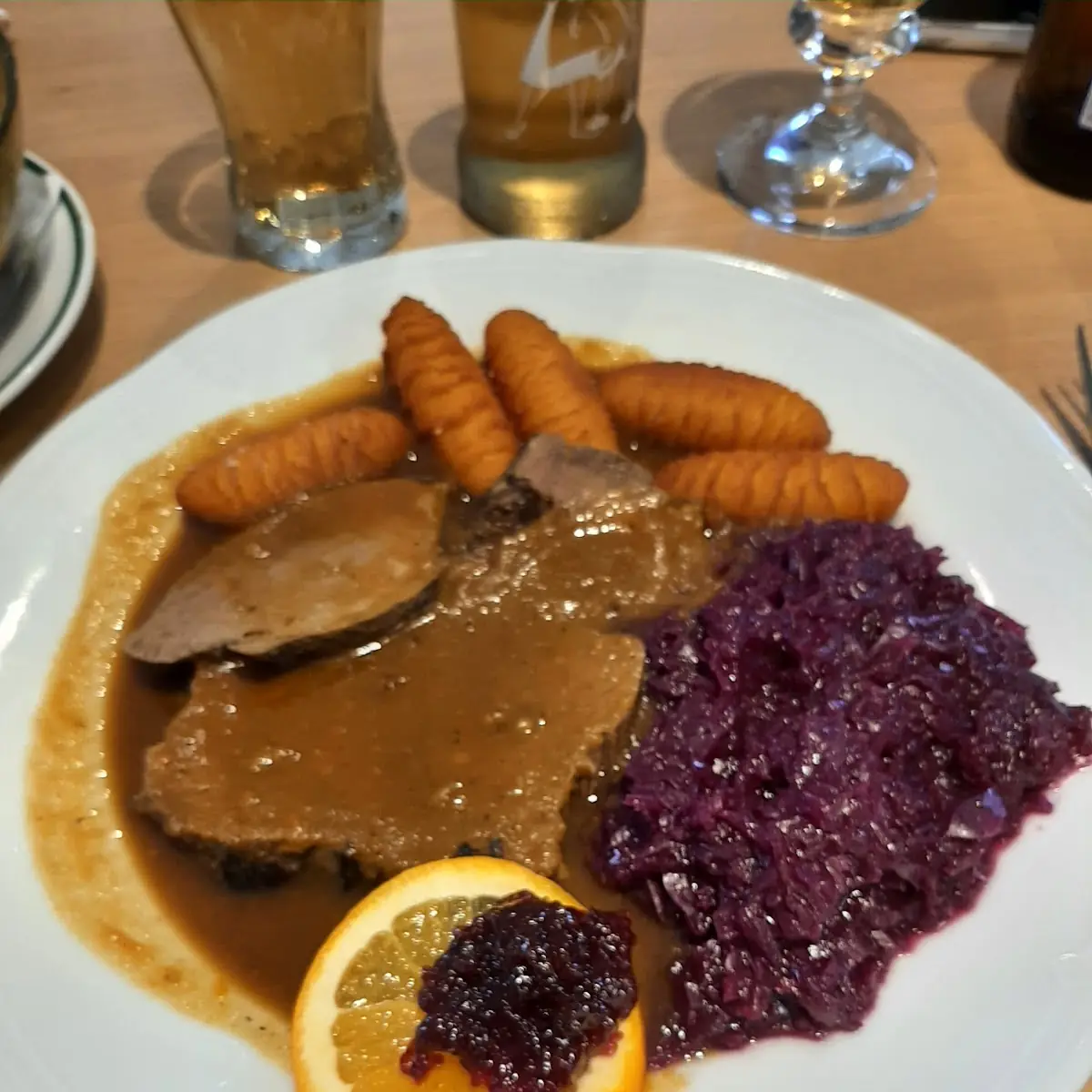 Hirschbraten