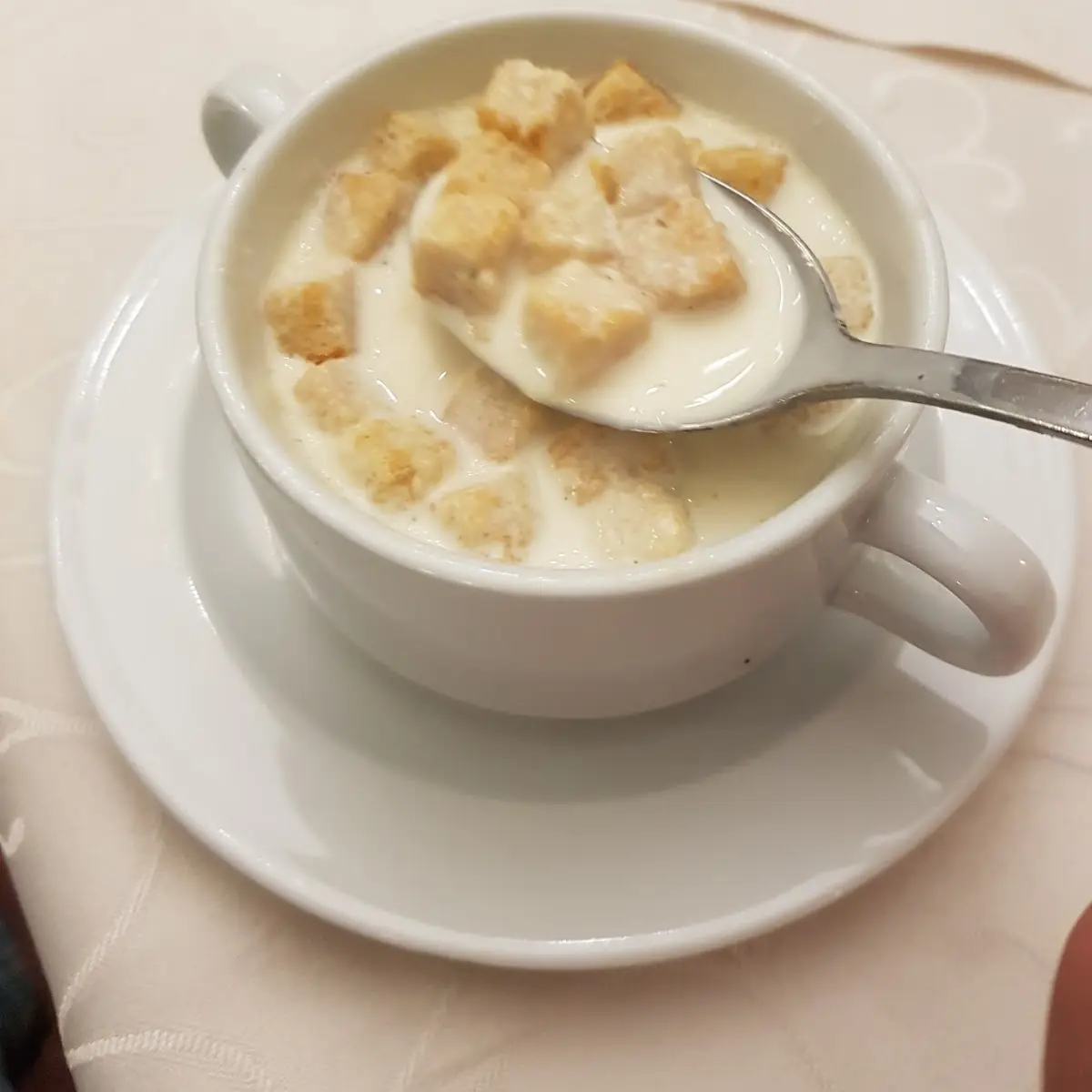 Knoblachcremesuppe
