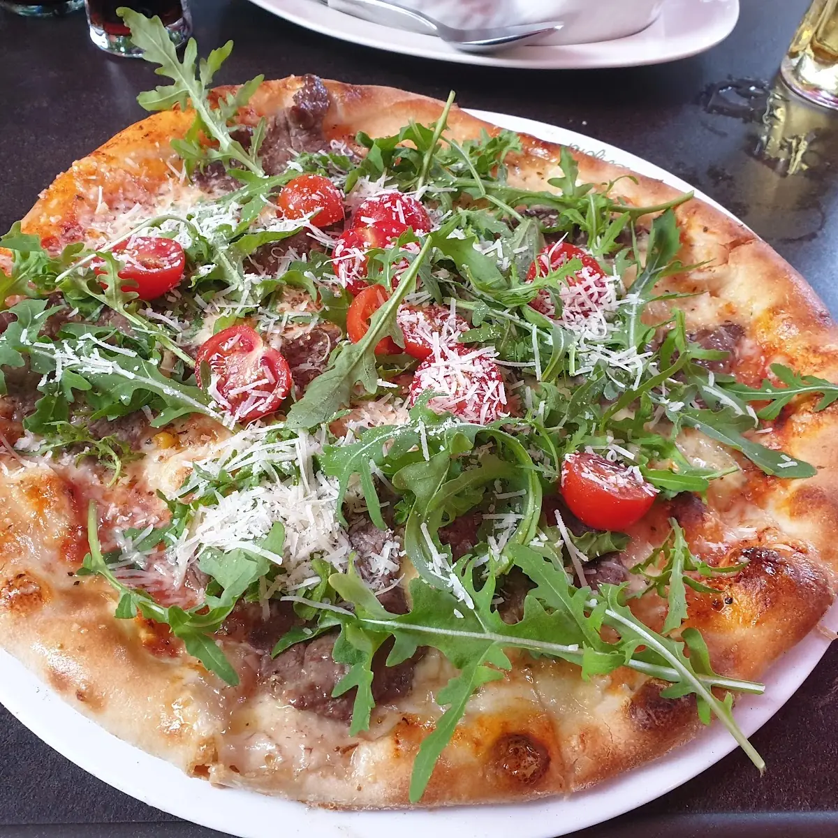 Steak Pizza