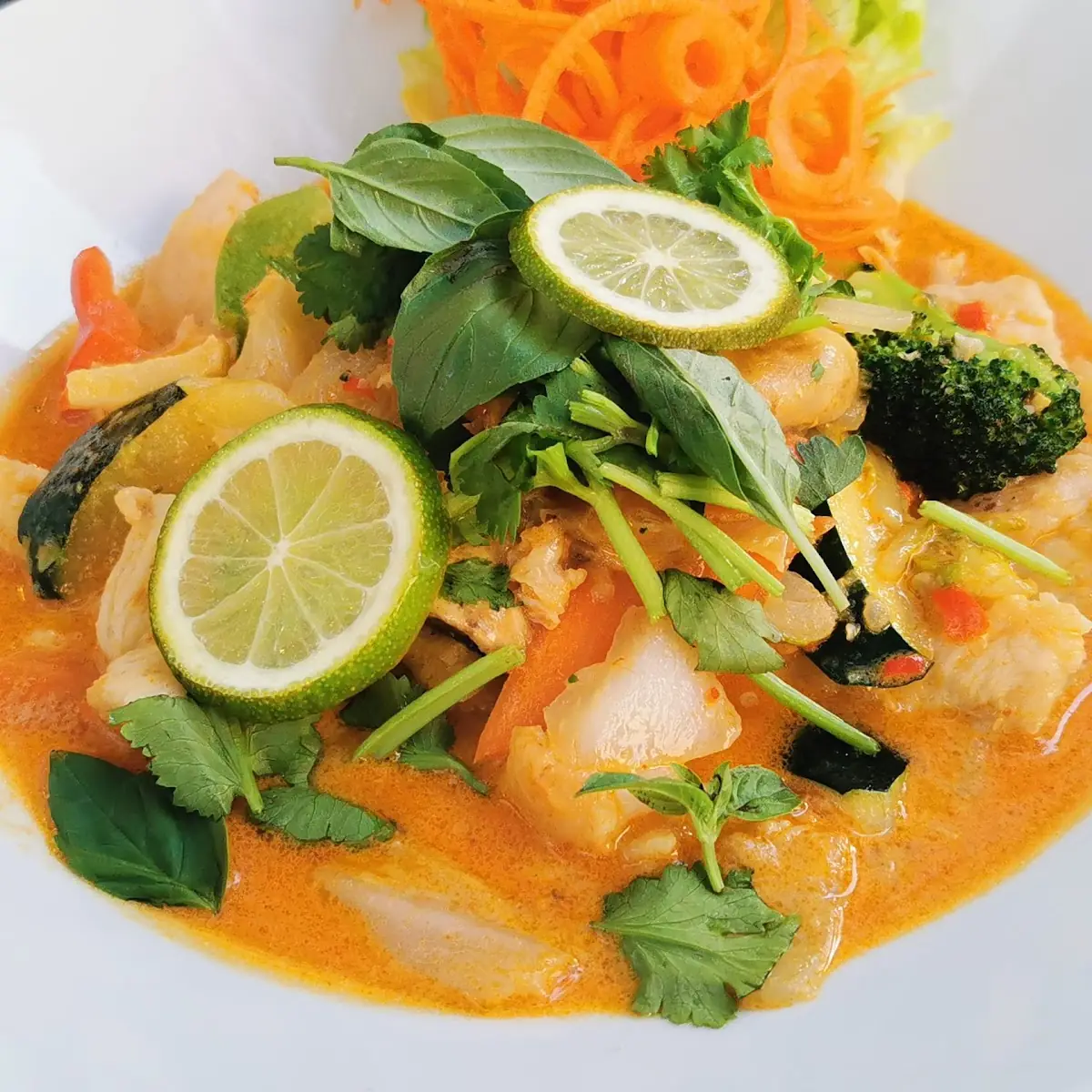 Thai Chicken Curry (scharf)